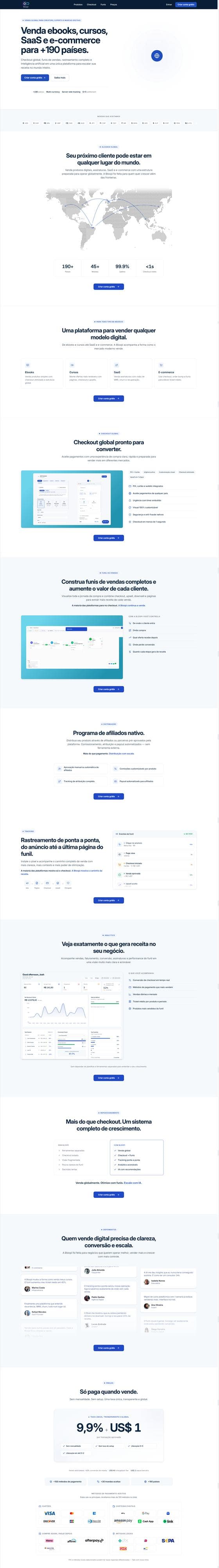 Site Bloopi, criado pela Psy Comunic